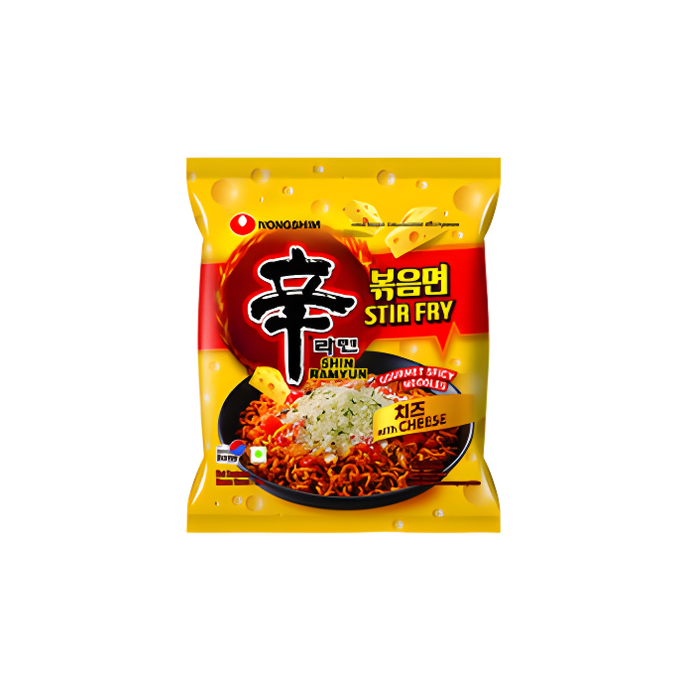 Shin Ramyun Stir Fry Cheese